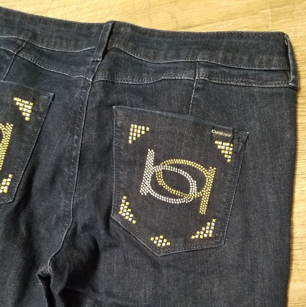 BEBE Heartbreak skinny jeans size 30